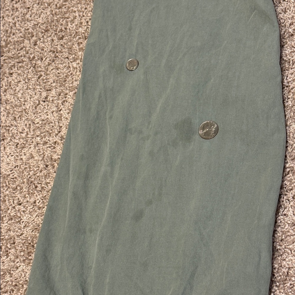 WNS Anthropology Pilcro Green Moss Cargo Utility Pant Sz 29 EUC - Picture 9 of 9